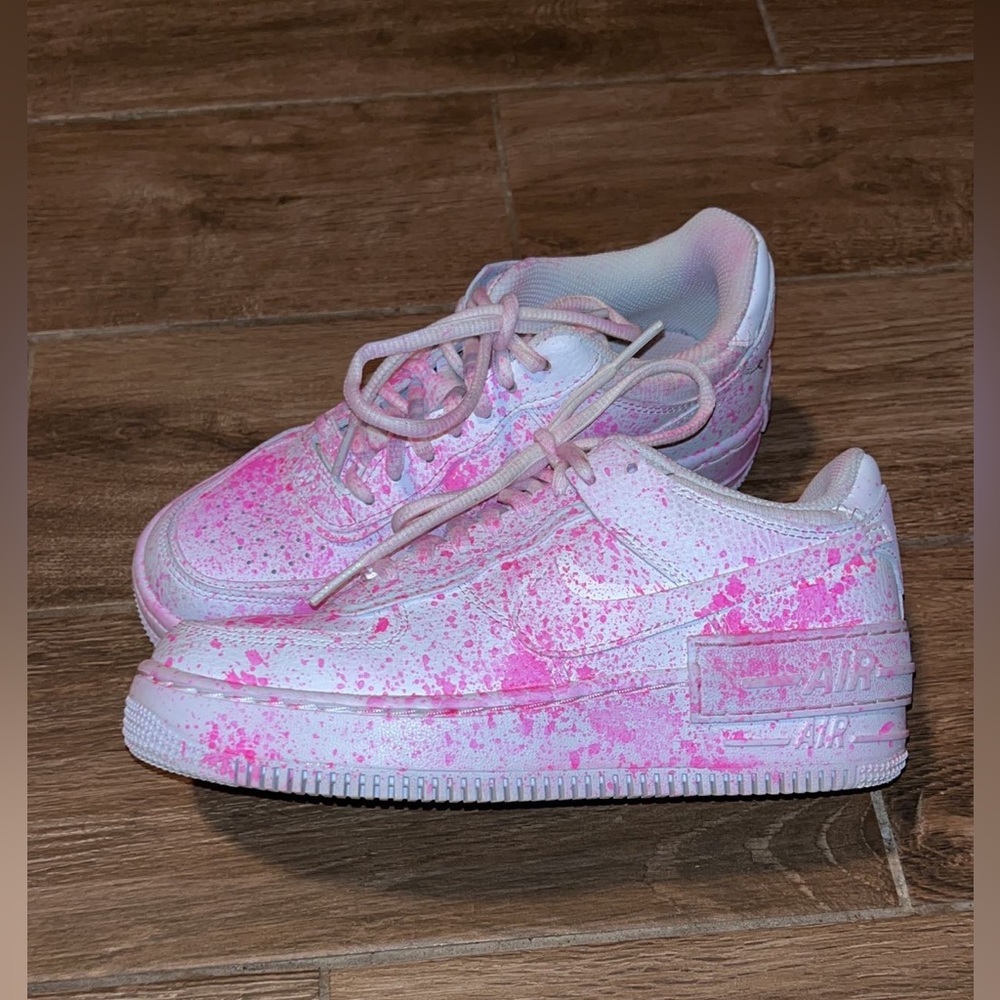 Custom nike air force shadows
